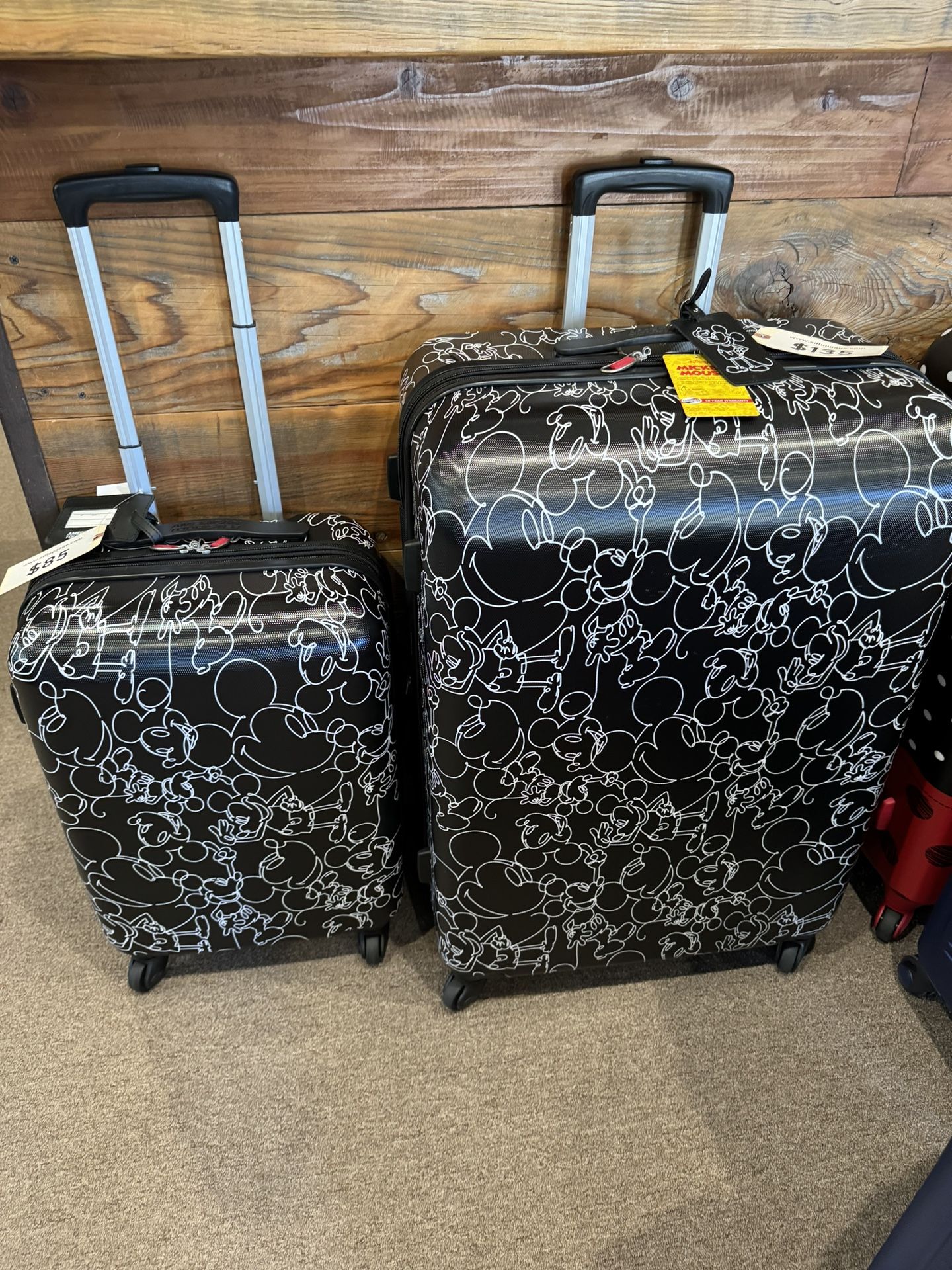 Walt Disney Mickey Mouse Hardcase Luggage With Spinner Wheel