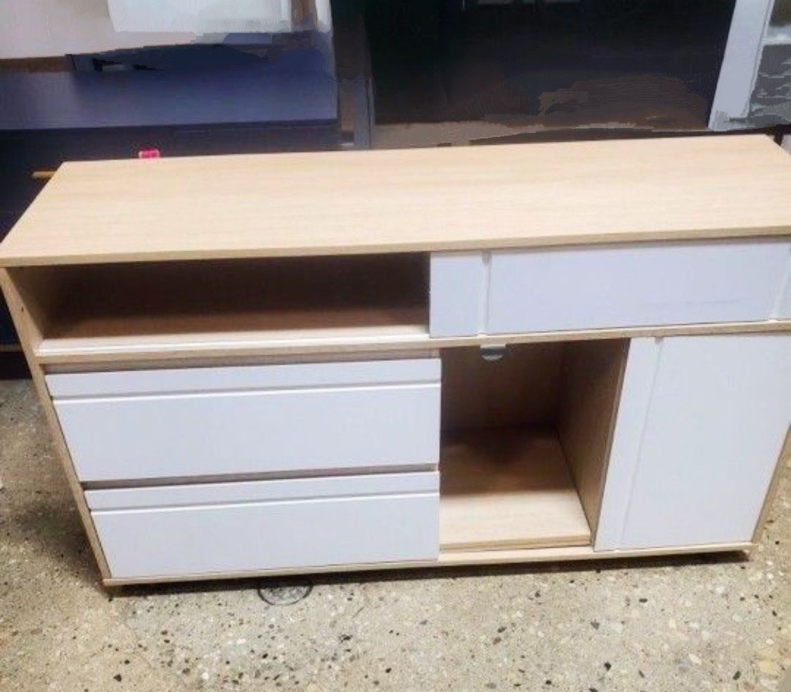 New Modern Minimalist Storage Sideboard Buffet Server Entryway TV Stand