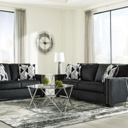 40% SALE Fabric Sofa, And Loveseat