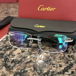 Buffs Glasses With Moisnite 