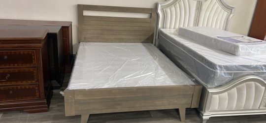 Queen bed