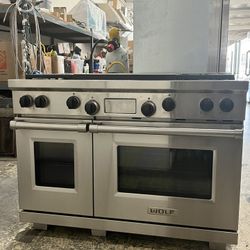 WOLF DUAL FUEL RANGE 48”