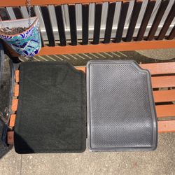 GM BLACK GMC TERRAIN FLOOR MATS NOS IN SEALED PACKAGES 4 PCS