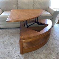 Lift Table - Solid Wood  - 