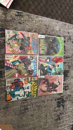 Marvel & DC Comic Book Lot of 6