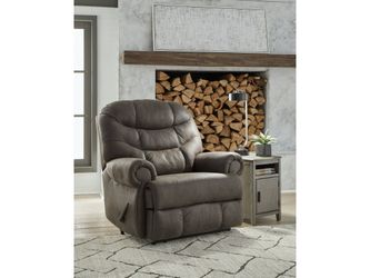 Camera Time Gunmetal Recliner