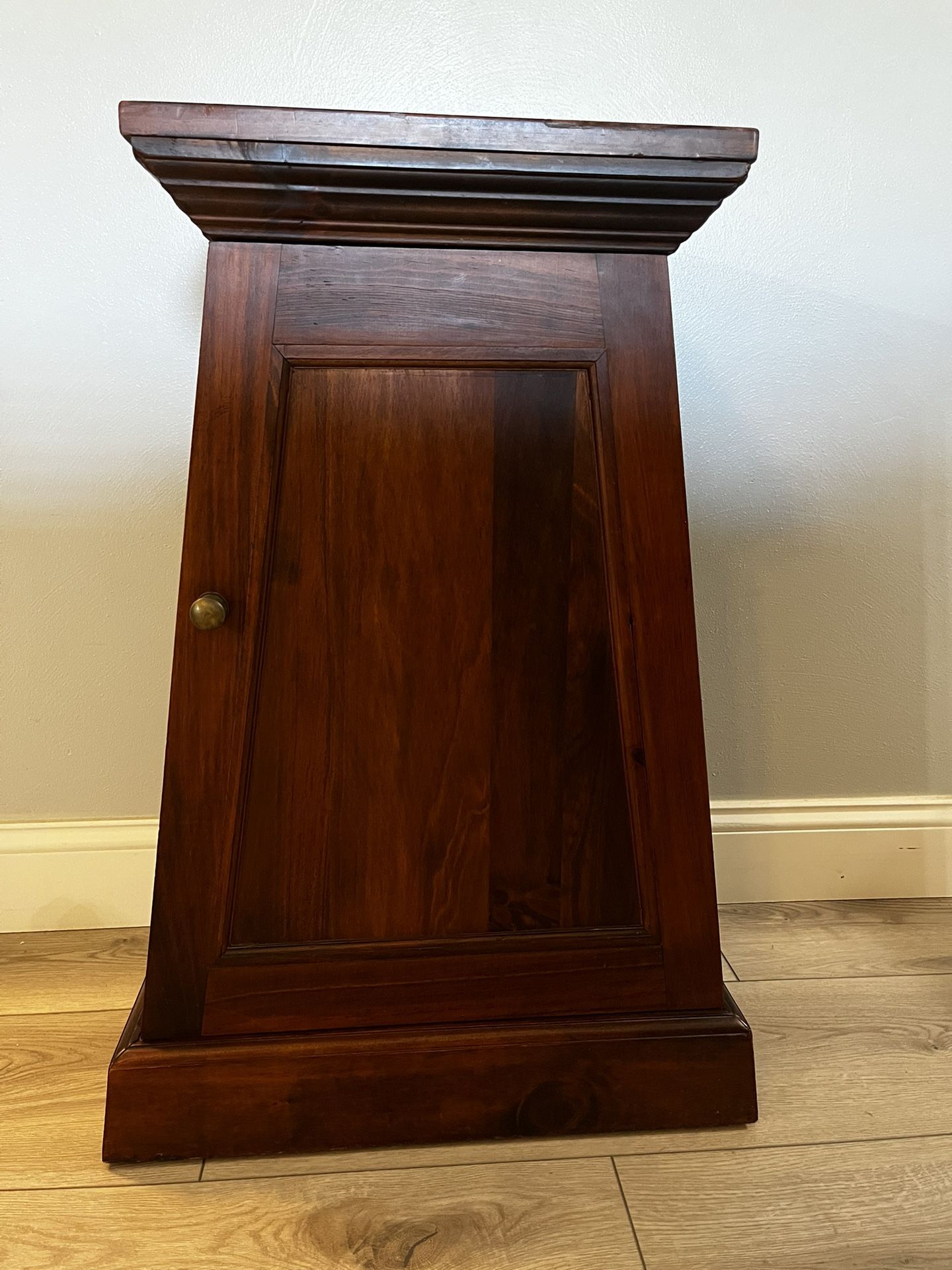 Accent Wood Cabinet With Storage