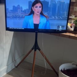 TV with Easel Stand 