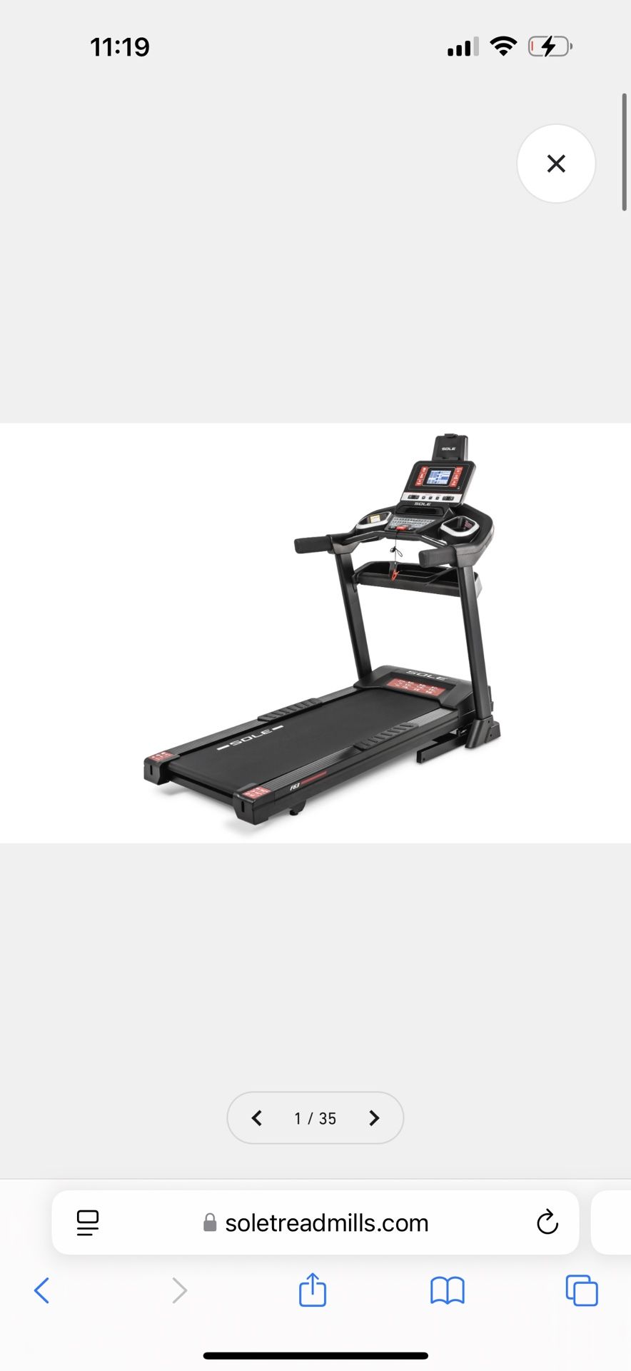 Treadmill Foldable New