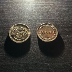 Lot Of 20 Johns Incredible Pizza Coins 1999