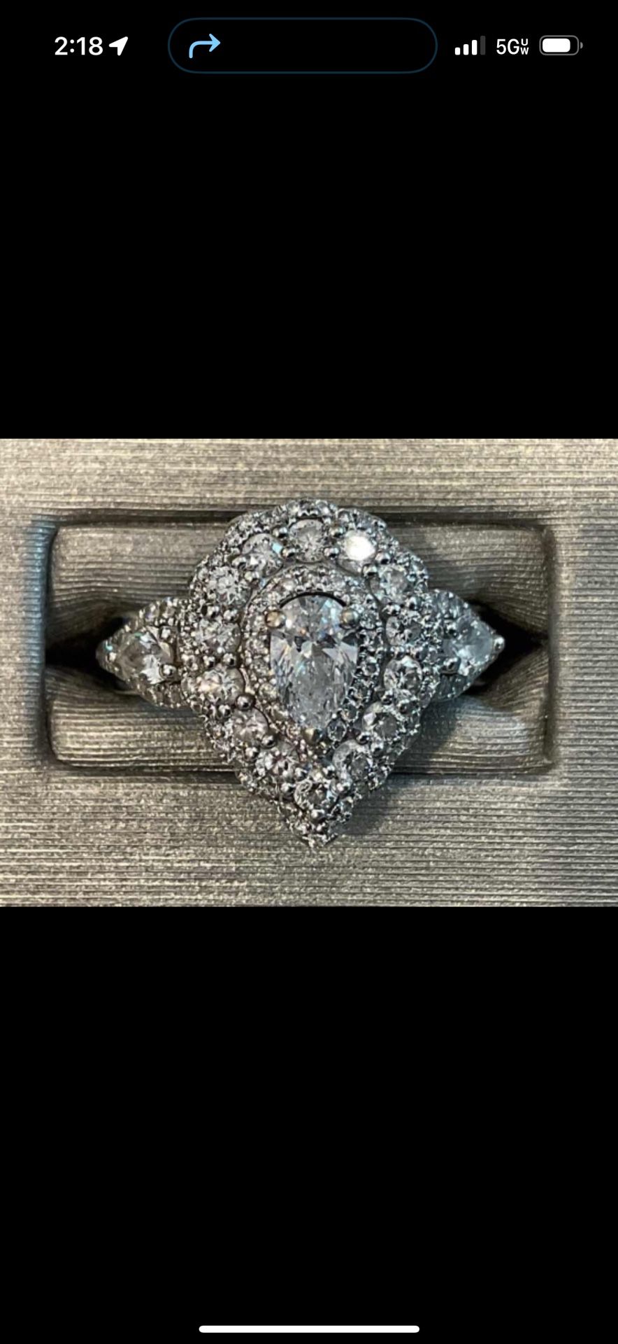 Vintage Never Worn Vera Wang 1.5 Karat engagement ring Ring