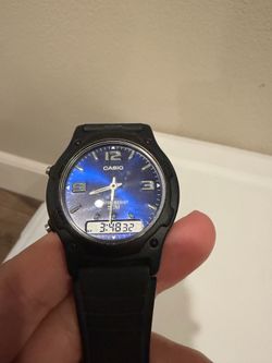 Casio Men's Analog-Digital Dual Time Watch
