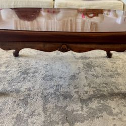 Traditional Queen Anne Style Coffee Table