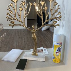 Decor Gold Display Item 