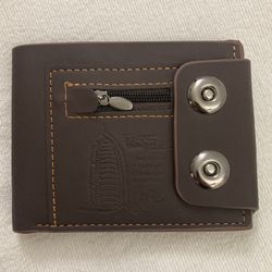 Mens Leather Foldable Pocket Wallet