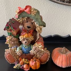 Harvest Teddy Bear Decor