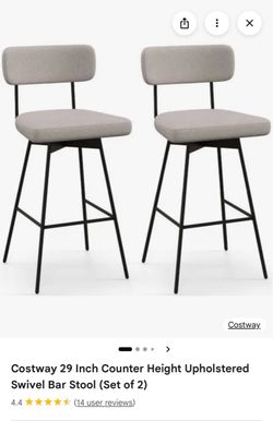 4 chairs bar stools