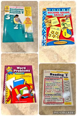 2nd grade teacher skills practice, reading, comprehension, math, writing, test, sub, second
