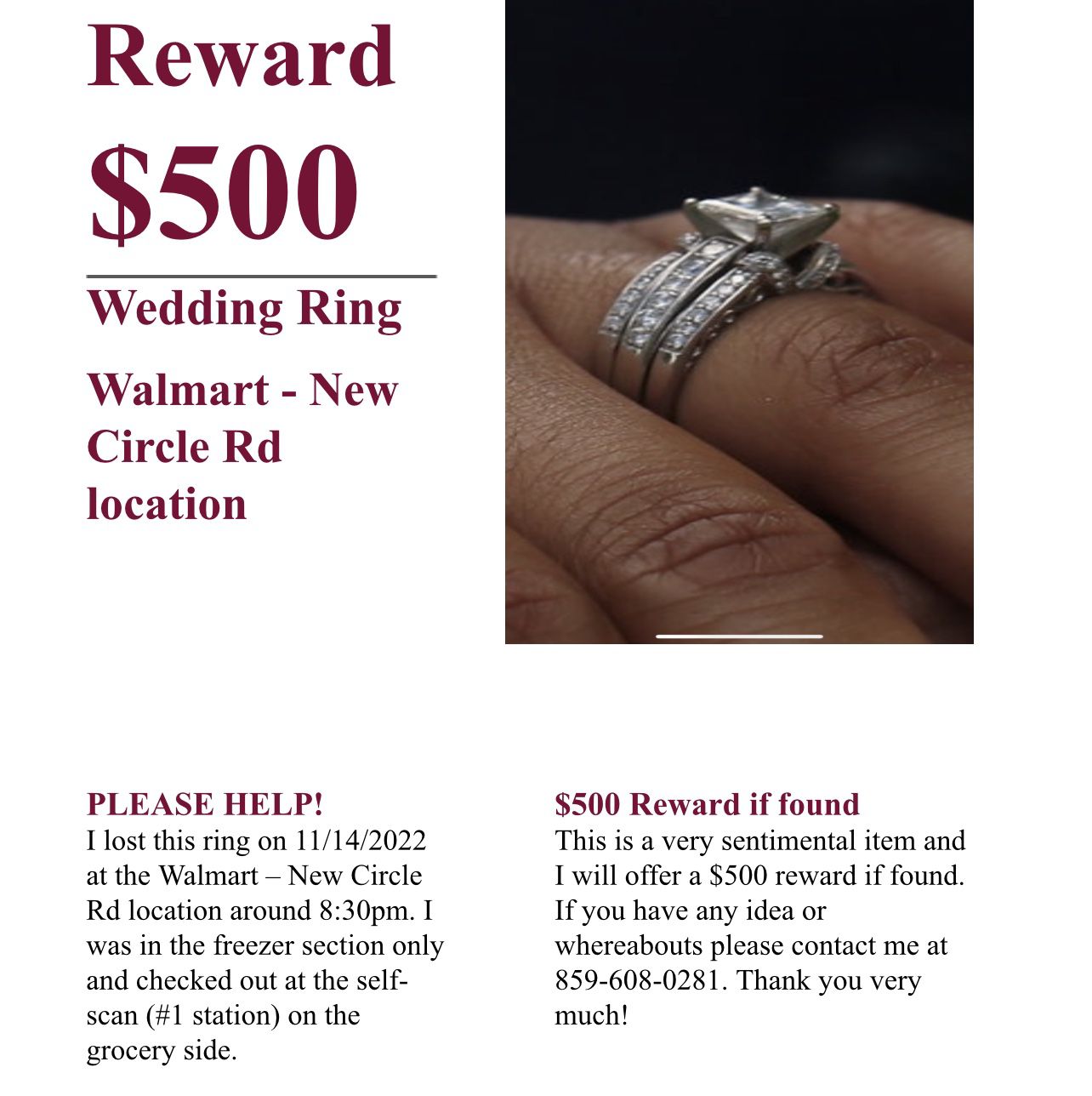 Reward If Found 