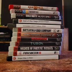 PS3 Games Bundle