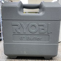 RYOBI 6” Buffer Polisher RB60 w/ Case