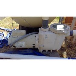 Single speed pump