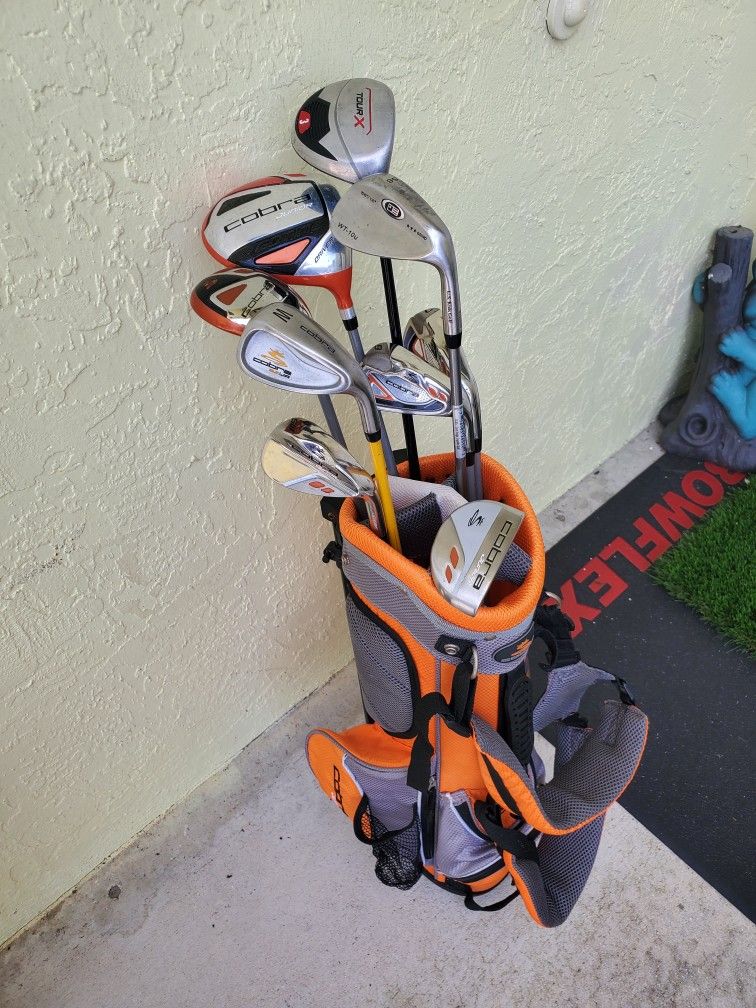 Rickie Fowler Kids Cobra Golf Clubs