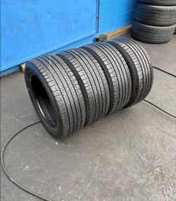 235-55R18 continental tires excelente condición de vida 80%