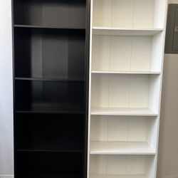 IKEA GERSBY Bookcases (Black & White)