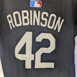 Dodgers Shirts Jackie Robinson Black 