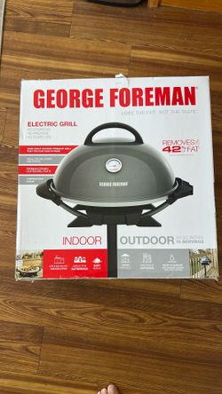 George Forman Electric Grill INDOOR/OUTDOOR