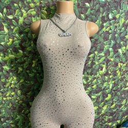 Jeweled Exotic Romper 