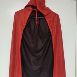 Red And Black Cloak