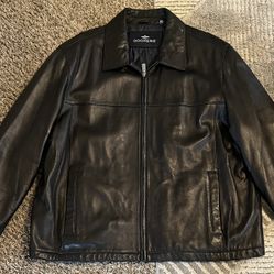 Men’s Size 2X Genuine Leather Jacket