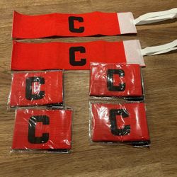 Soccer Captain Bands. Stretch. New.