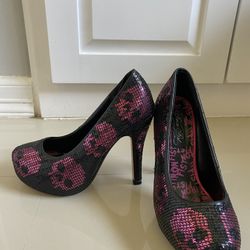 Sequence Skull Heels