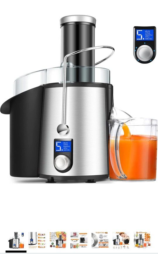 LCD Screen Centrifugal Juicer Machine