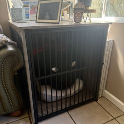 Dual Door XL Wooden Dog crate
