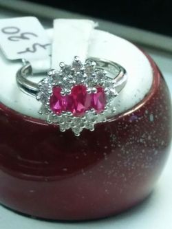 Sterling silver.925 Cz 💎