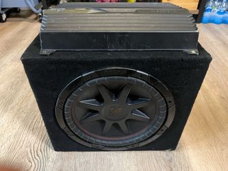 Kicker Subwoofer 12 inch with Amplifier