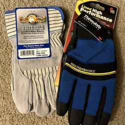 Work Gloves, 2 pairs