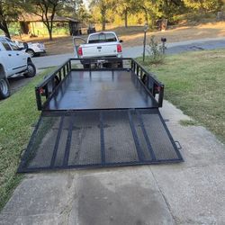 12×7 Utility Trailer 