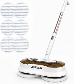 TILONEX Electric Spin Mop with Replacement Pads