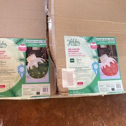 Christmas Large Yard Ornaments Lighted 2 For $70