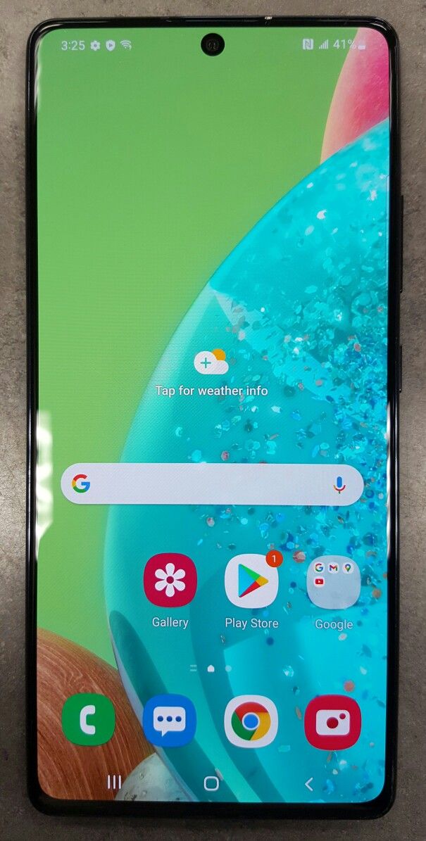 AT&T Samsung Galaxy A71 5G 128gb Black Android Smart Cell Phone