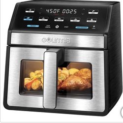 Gourmia 8-Quart Digital Air Fryer with Window & Light