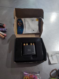 Nobsound Mini Bluetooth 5.0 Power Amplifier, Stereo Hi-Fi Digital Amp 2.0 Channel 50W×2 with AUX/USB/Bluetooth Input, Wireless Audio Receiver, PC Soun