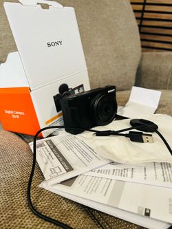 Sony ZV1f digital camera with phantom battery
