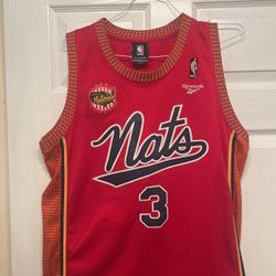 Reebok Nats Iverson Jersey Size Medium