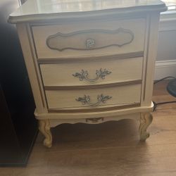 Small Antique Nightstand 